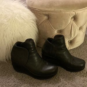 Fly London wedges, size 8.